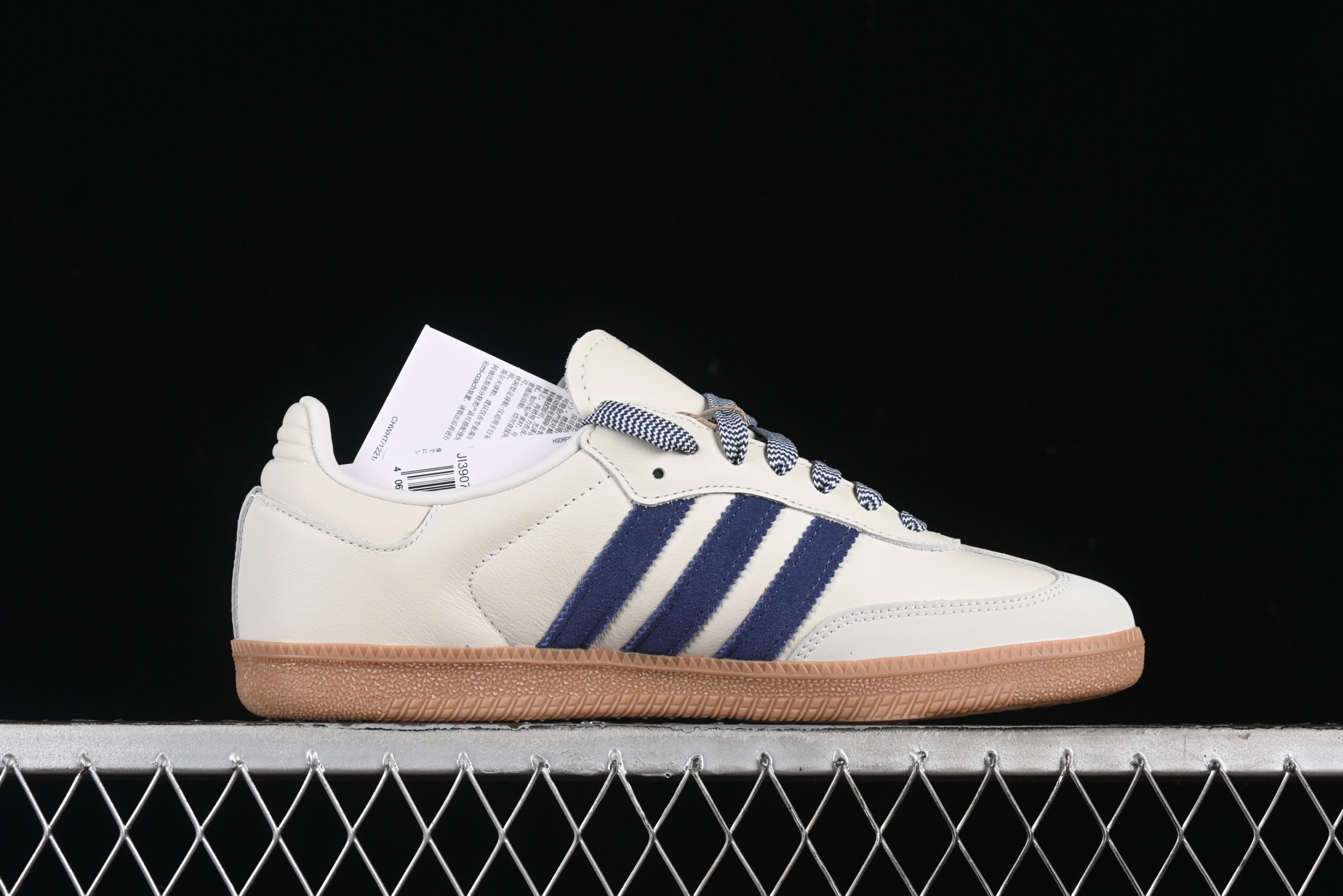 Adidas Samba OG 'Off White Dark Blue' — изображение 2