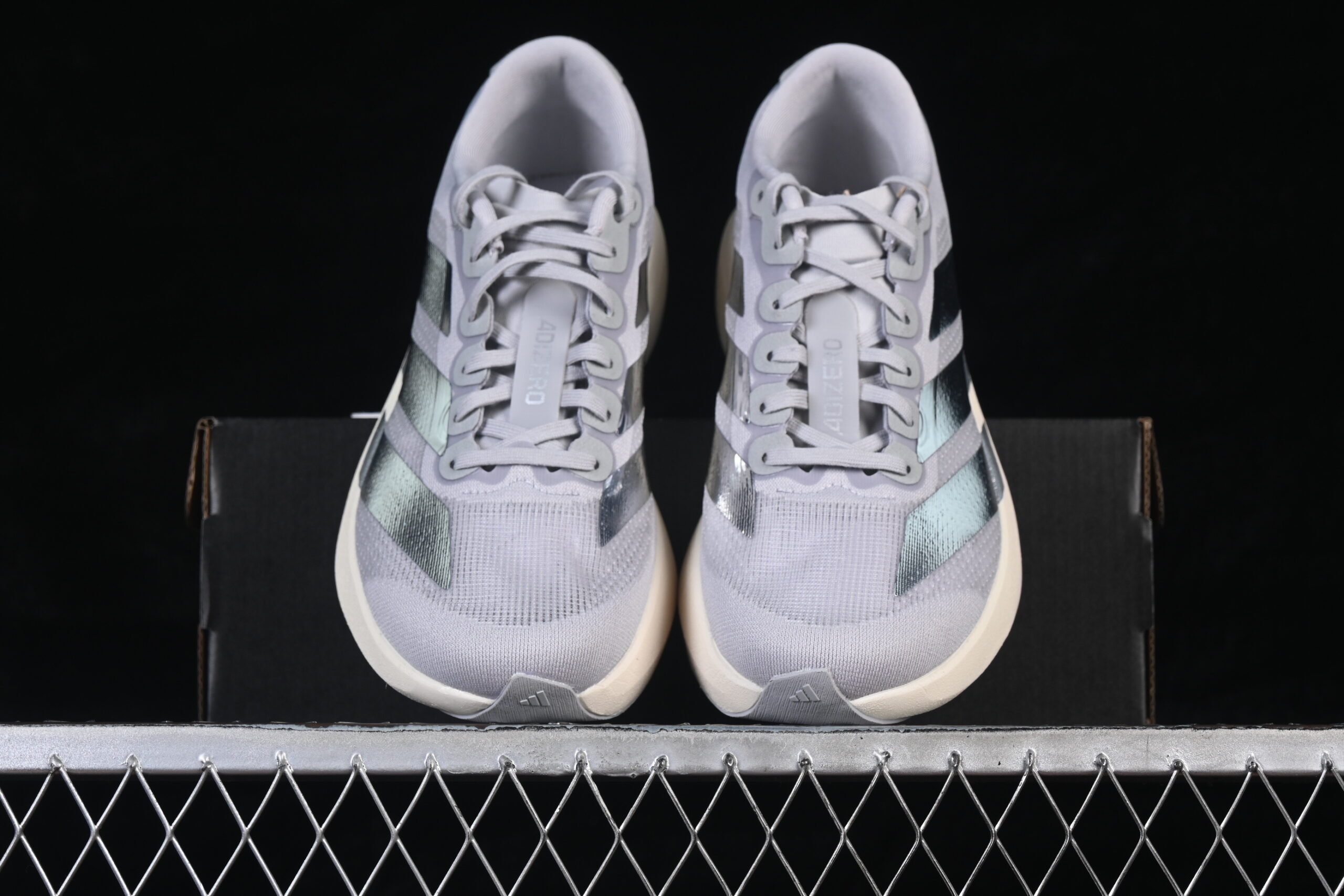 Adidas Adizero Evo SL “Metallic Stripes Grey Silver” — изображение 5