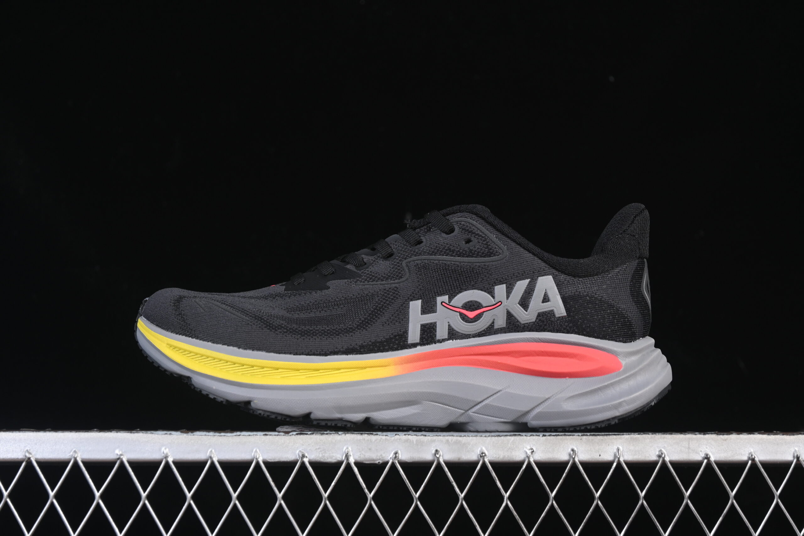 HOKA Clifton 10 'Black Galactic Grey'