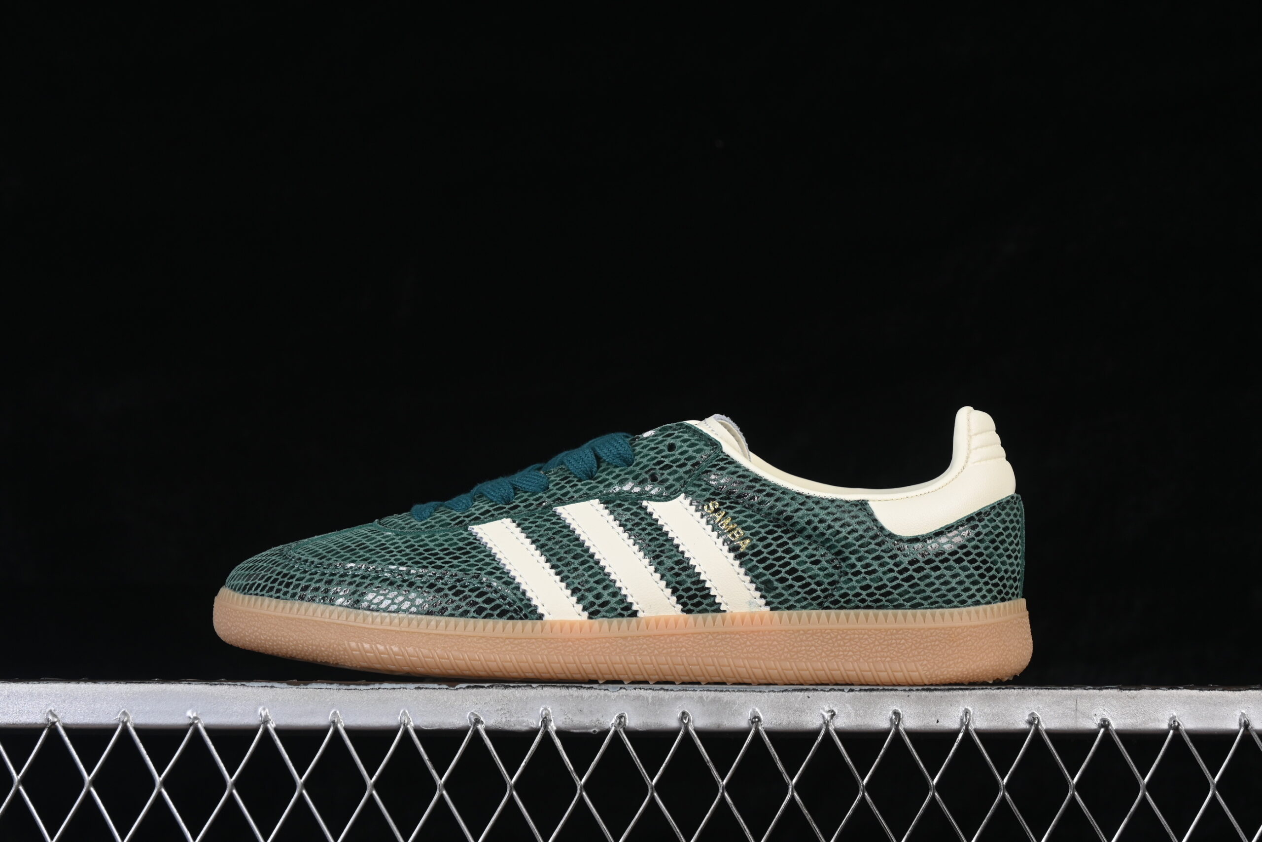 Adidas Samba OG 'Snakeskin Pack - Collegiate Green'