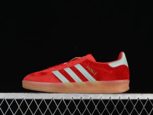 Adidas Wmns Gazelle Indoor 'Better Scarlet Green Velvet'