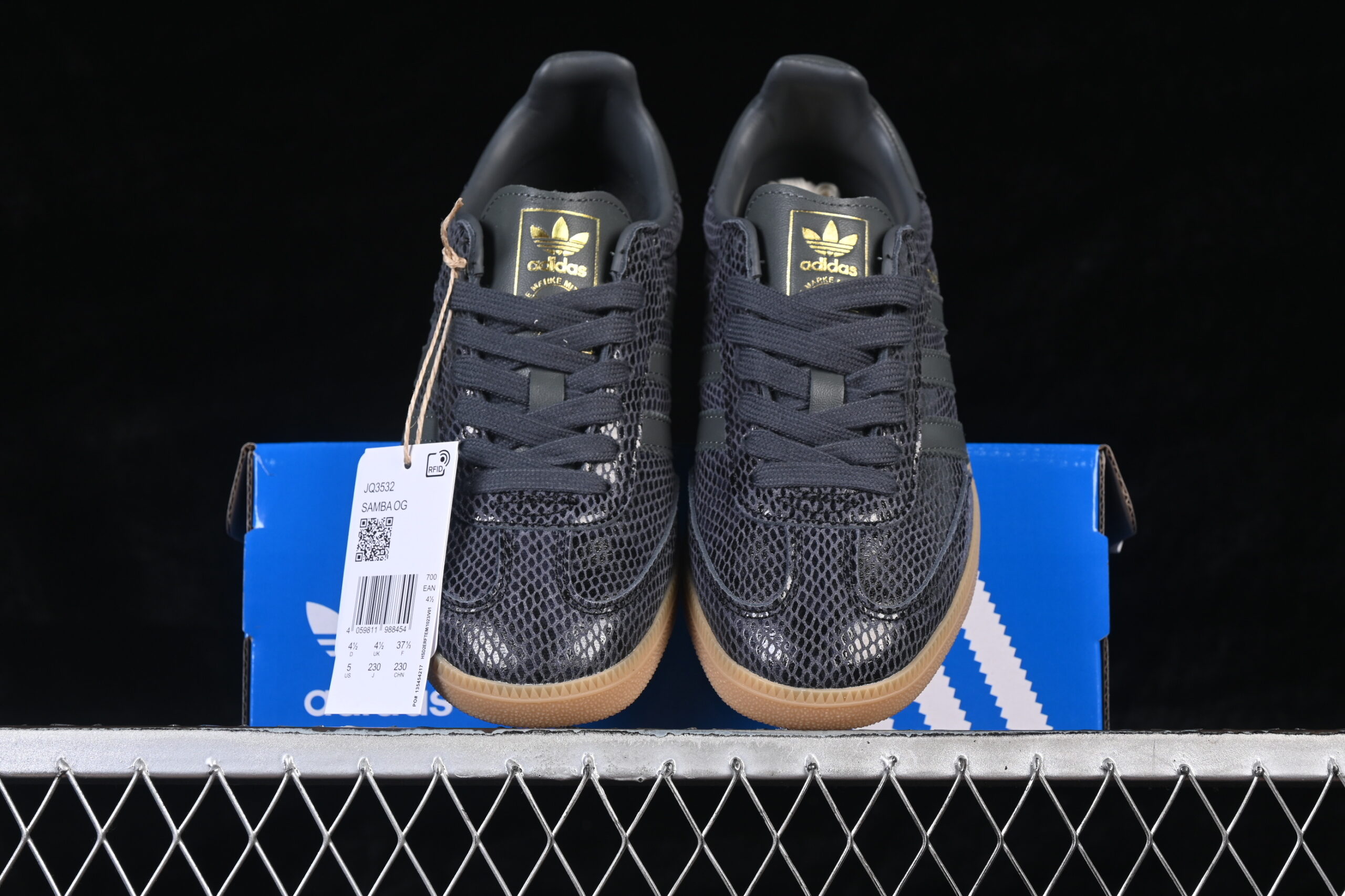 Adidas Wmns Samba OG 'Snakeskin Pack - Black' — изображение 5