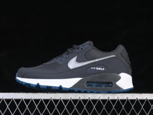 Nike Air Max 90 'Reflective Swoosh - Anthracite Industrial Blue'