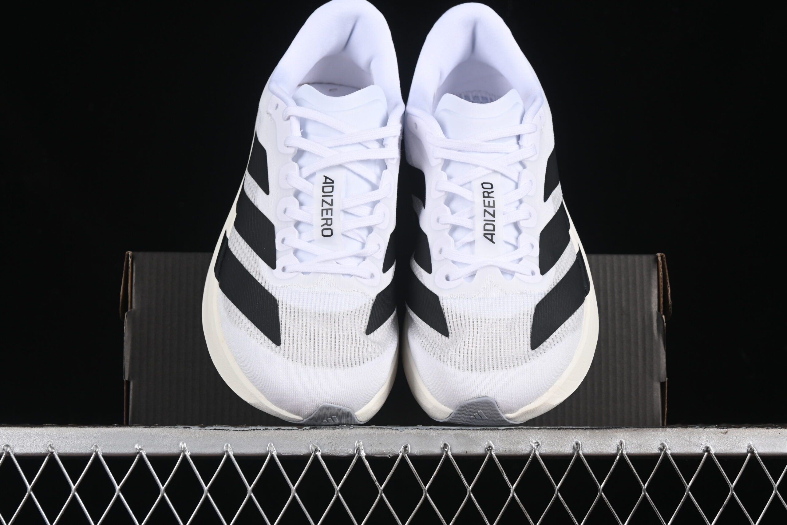 Adidas Adizero Evo SL 'White Black' — изображение 5