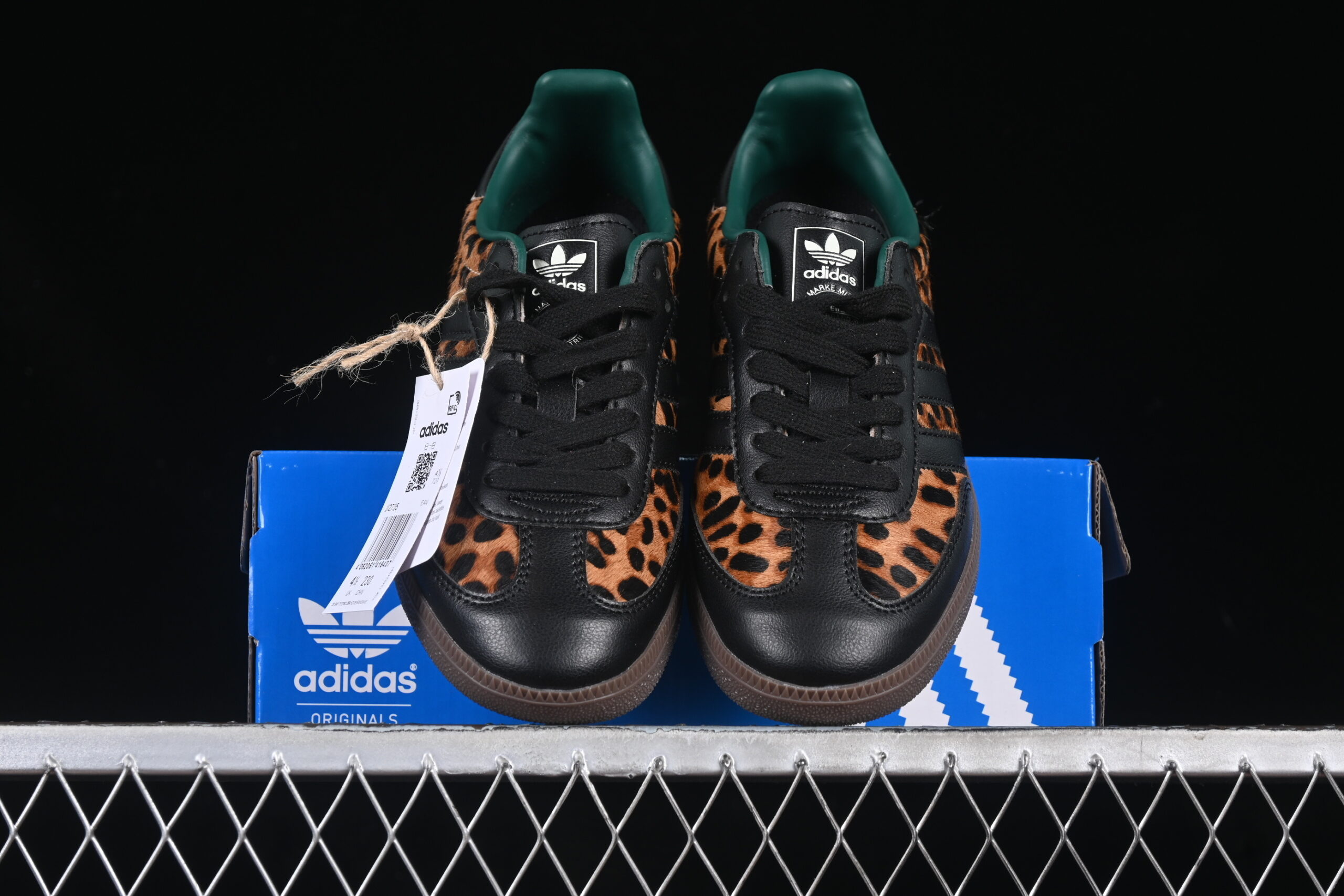 Adidas Samba OG WMNS «Cheetah Pack - Collegiate Green» — изображение 5