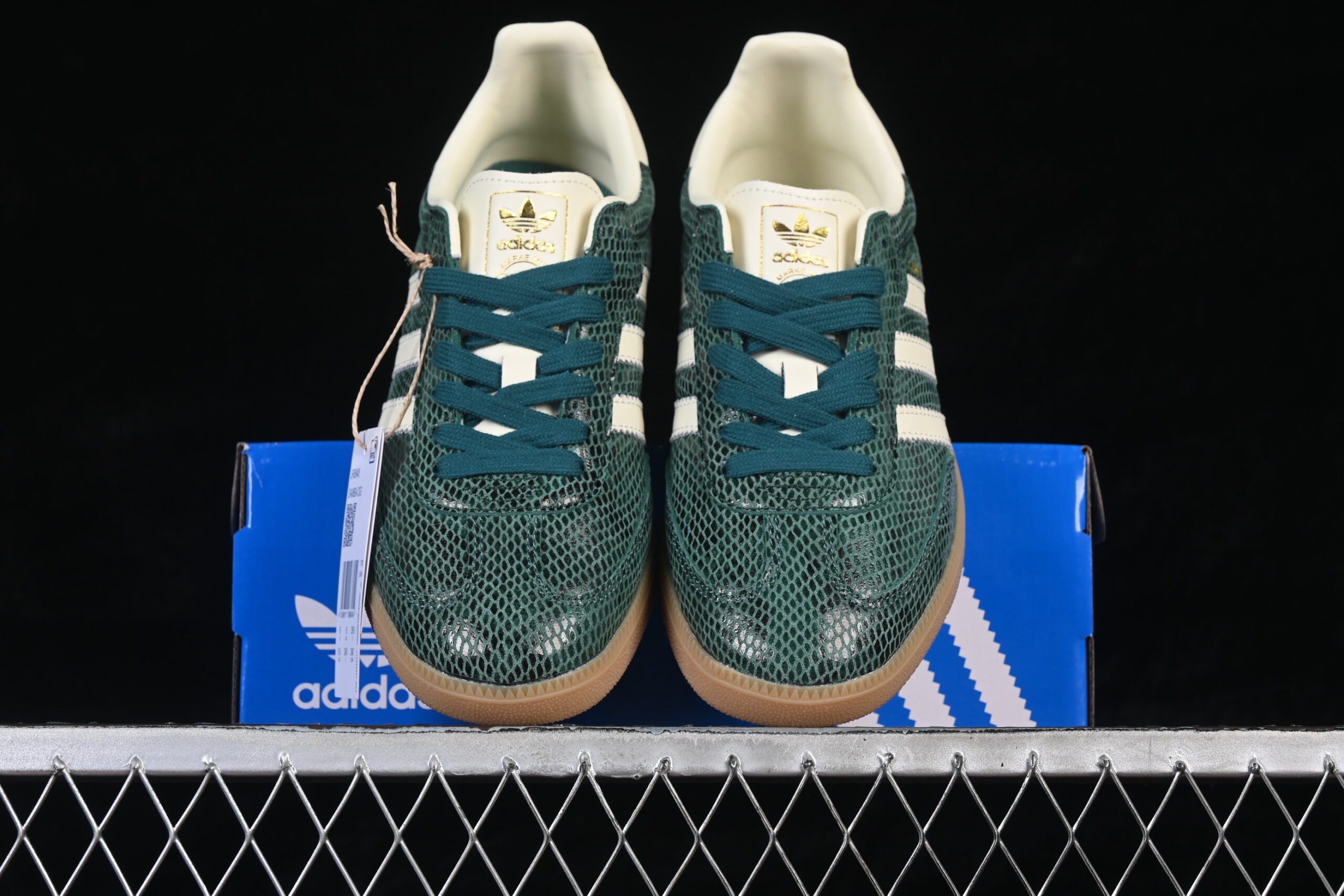 Adidas Samba OG 'Snakeskin Pack - Collegiate Green' — изображение 5