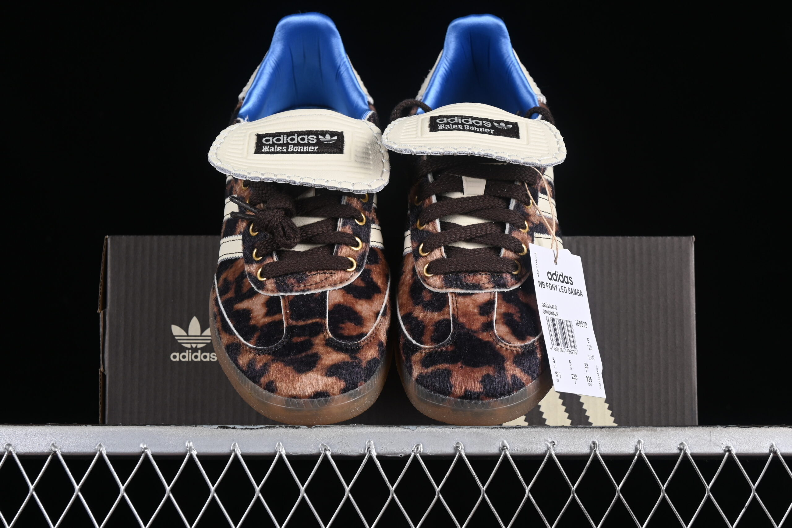 Wales Bonner x Adidas Samba Pony Leopard — изображение 5