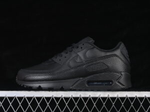Nike Air Max 90 Leather 'Triple Black'