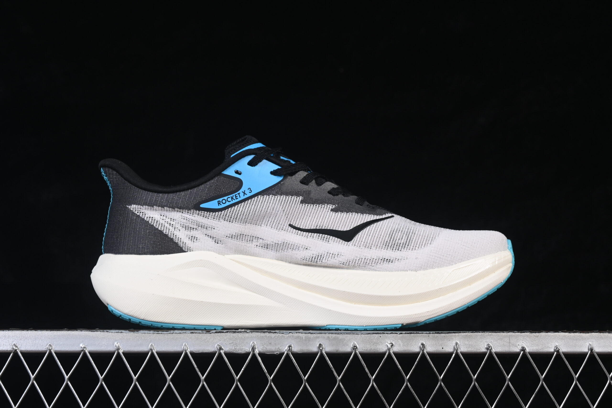 HOKA Rocket X 3 'White Black Blue' — изображение 2