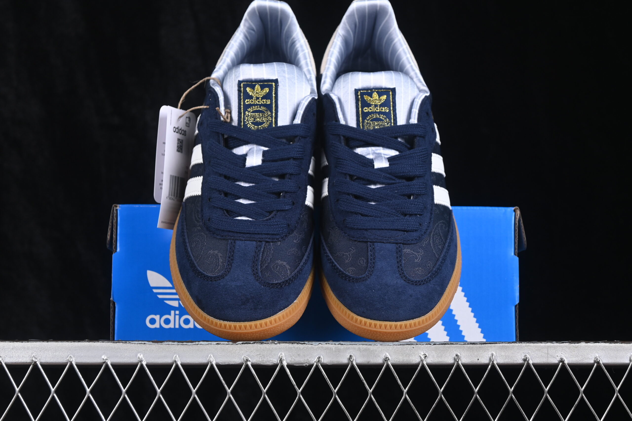 Adidas SAMBA OG Blue White — изображение 5