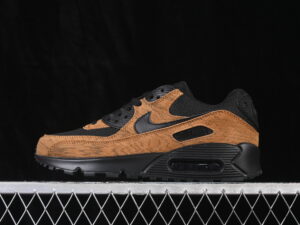 Nike Air Max 90 Premium Light Brtitish Tan Velvet Brown