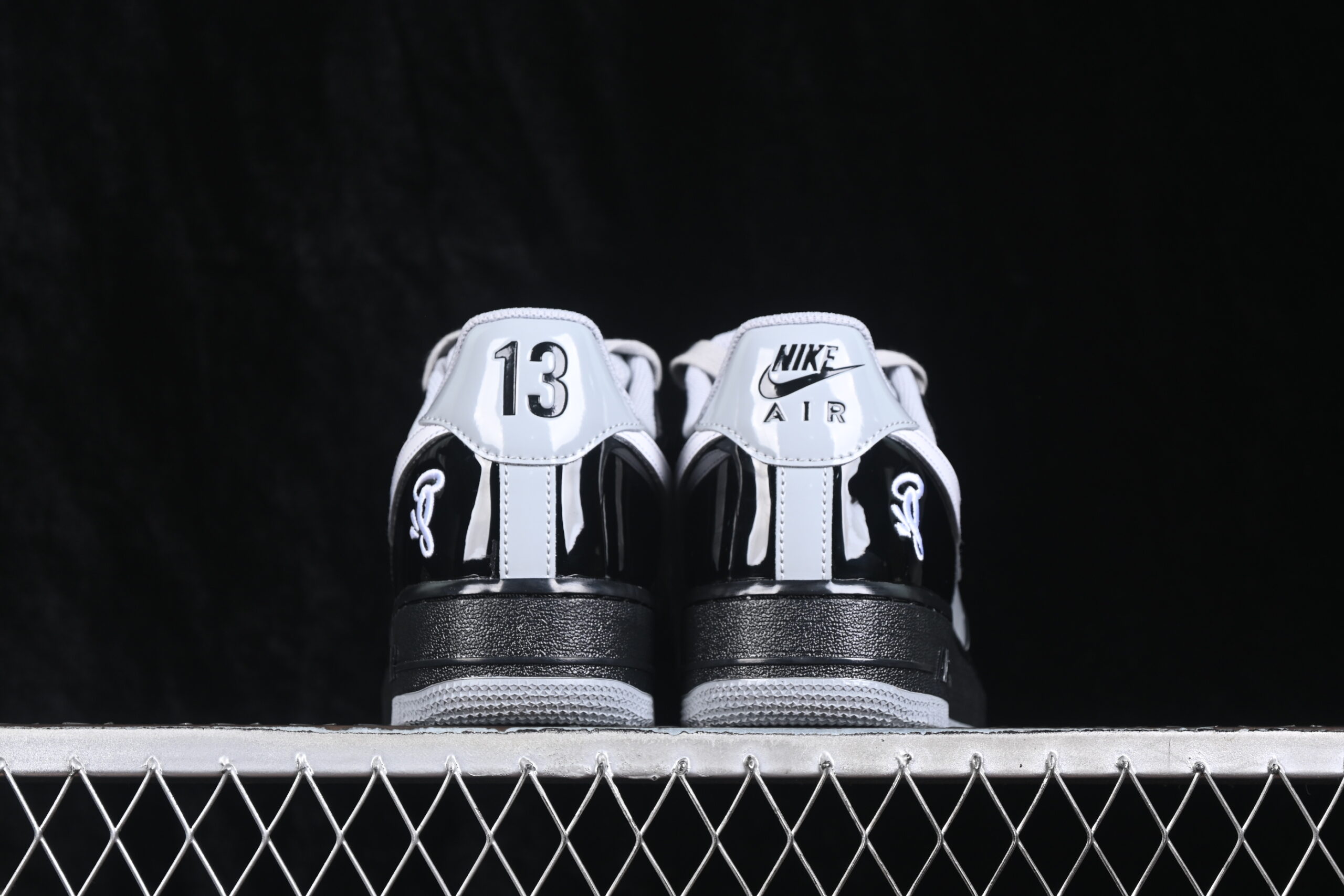 Nike Air Force 1 Low Syna Central Cee Black White Smoke Grey — изображение 4