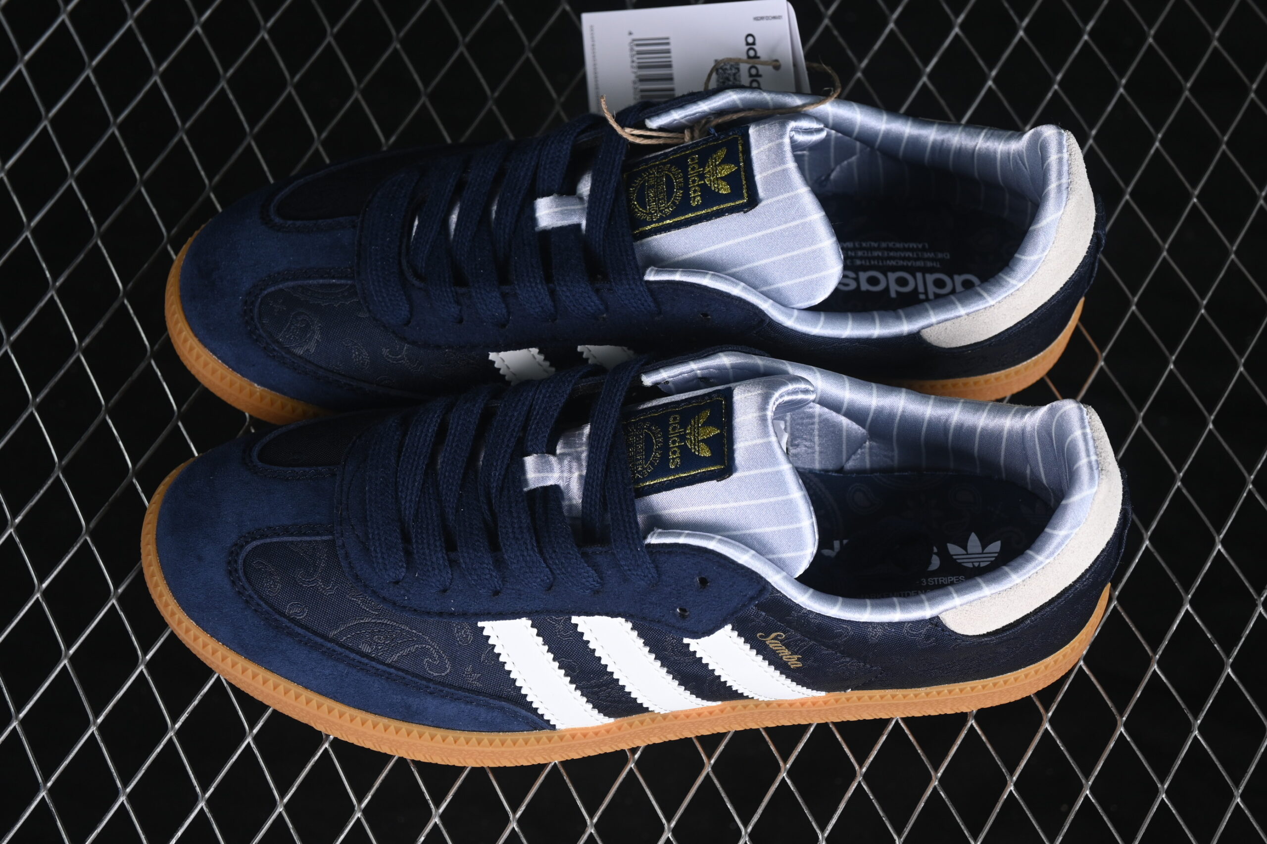 Adidas SAMBA OG Blue White — изображение 6