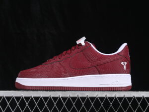 Nike x Kobe Bryant Air Force 1 Low Lower Merion Pack Red