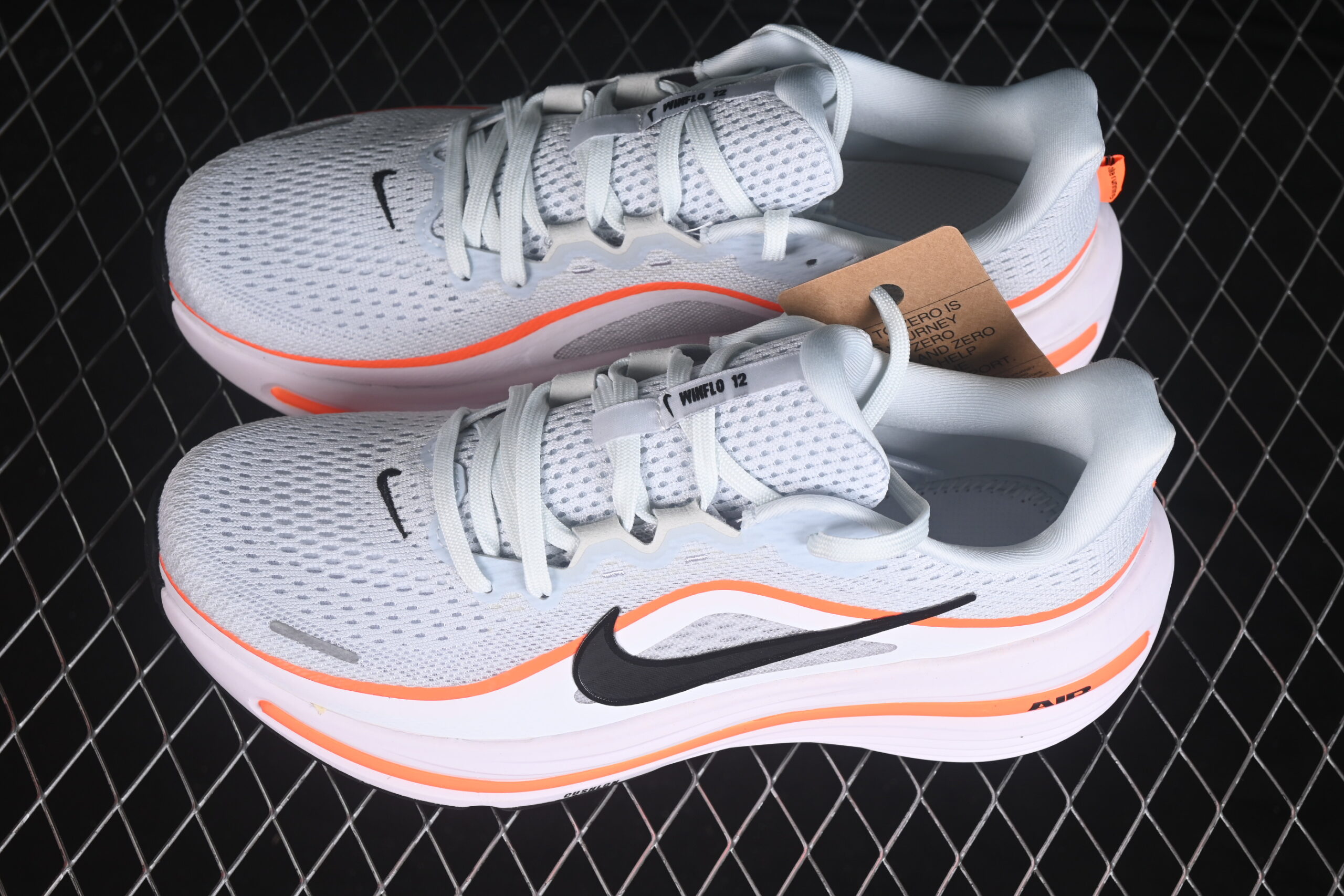 Nike Winflo 12 White Black Total — изображение 5