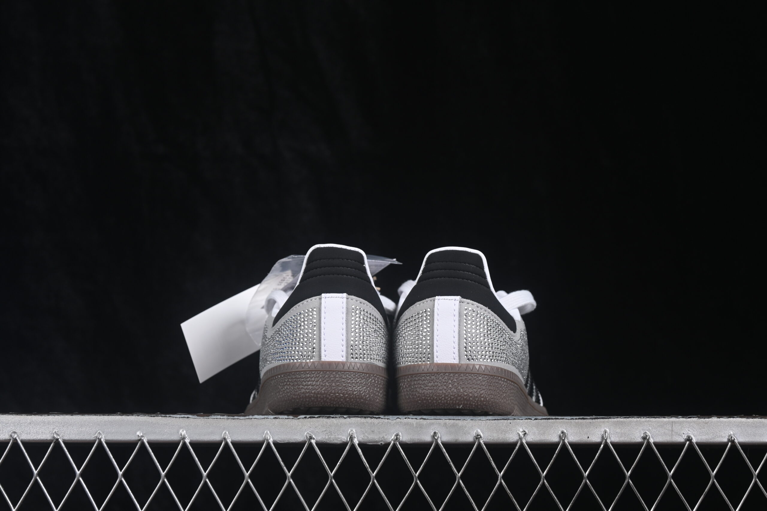 Adidas SAMBA OG Wmns Crystal White Rhinestones — изображение 4