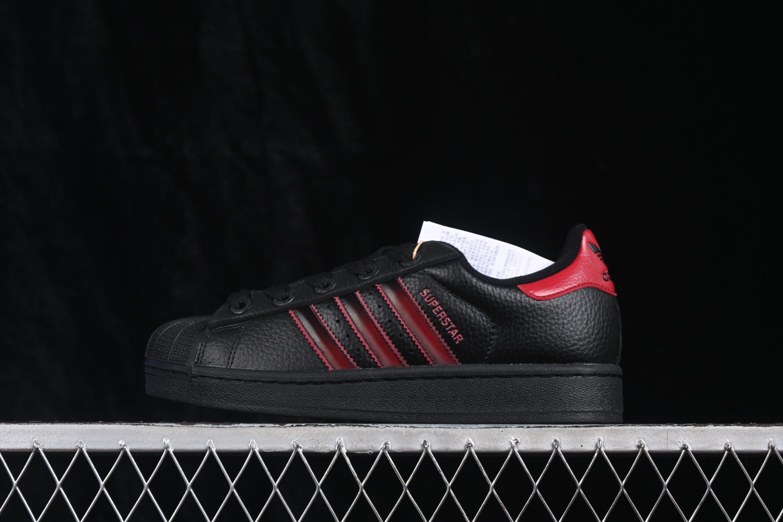 Adidas Originals Superstar II Black Red