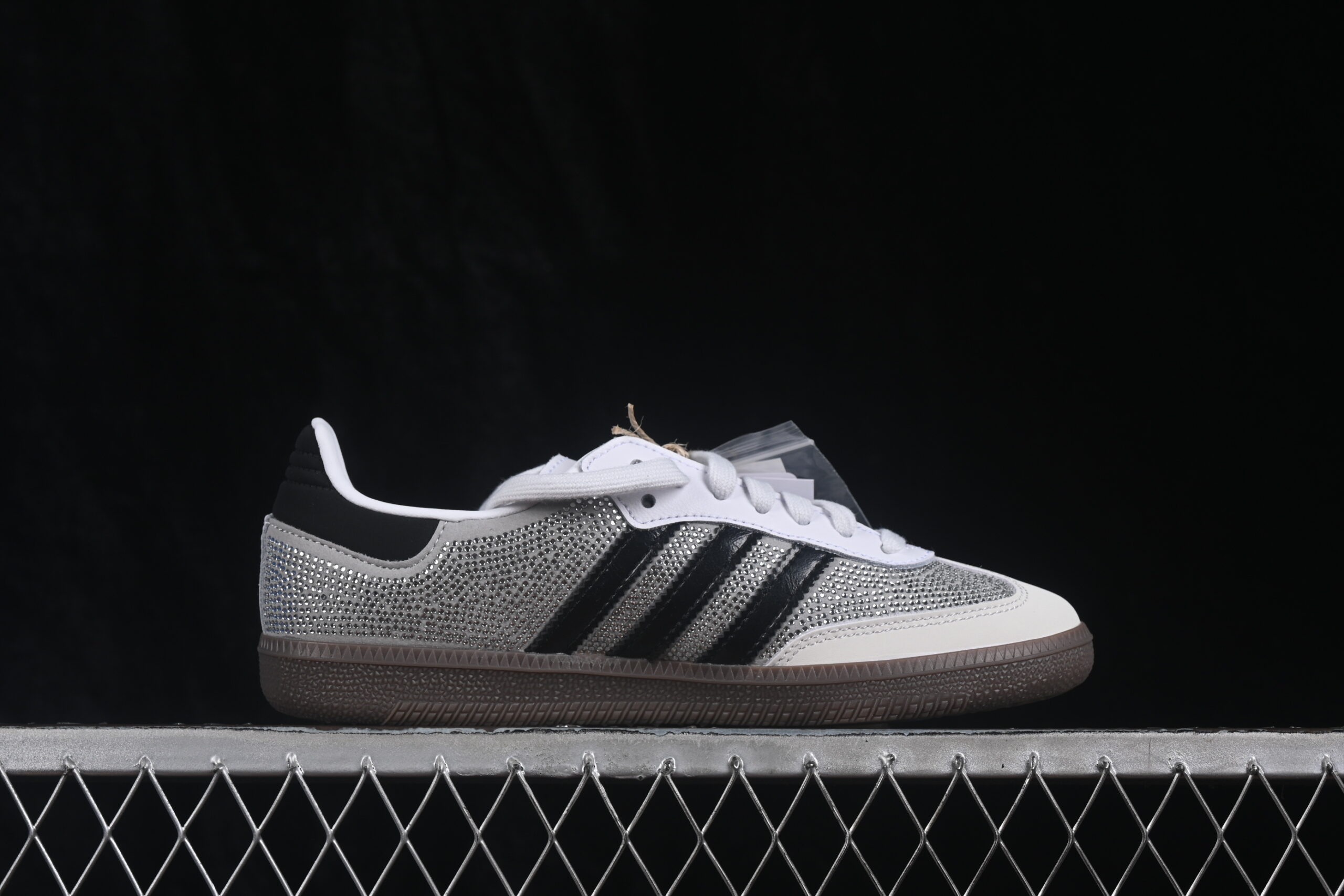 Adidas SAMBA OG Wmns Crystal White Rhinestones — изображение 2