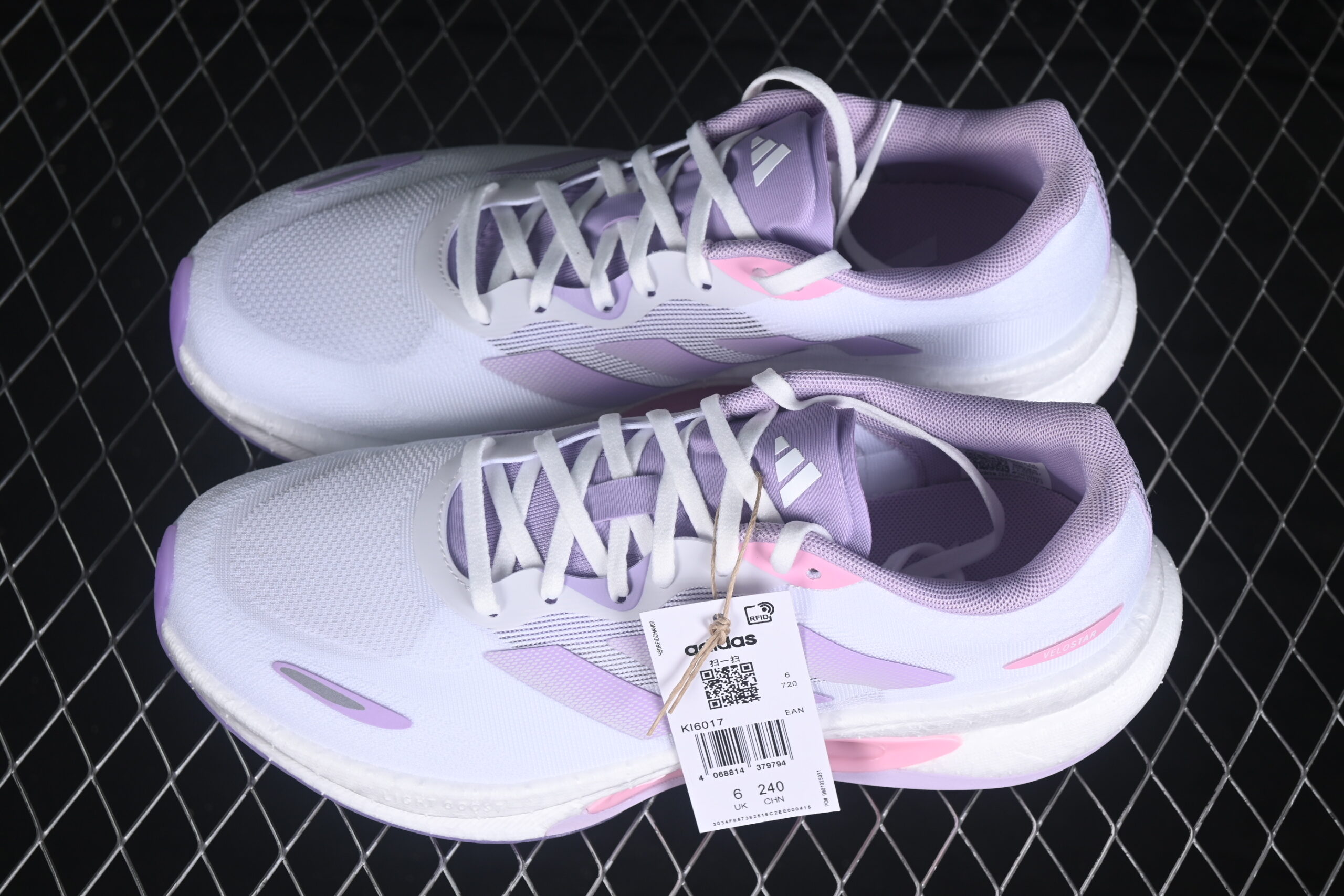 Adidas VELOSTAR Women's White Purple — изображение 6