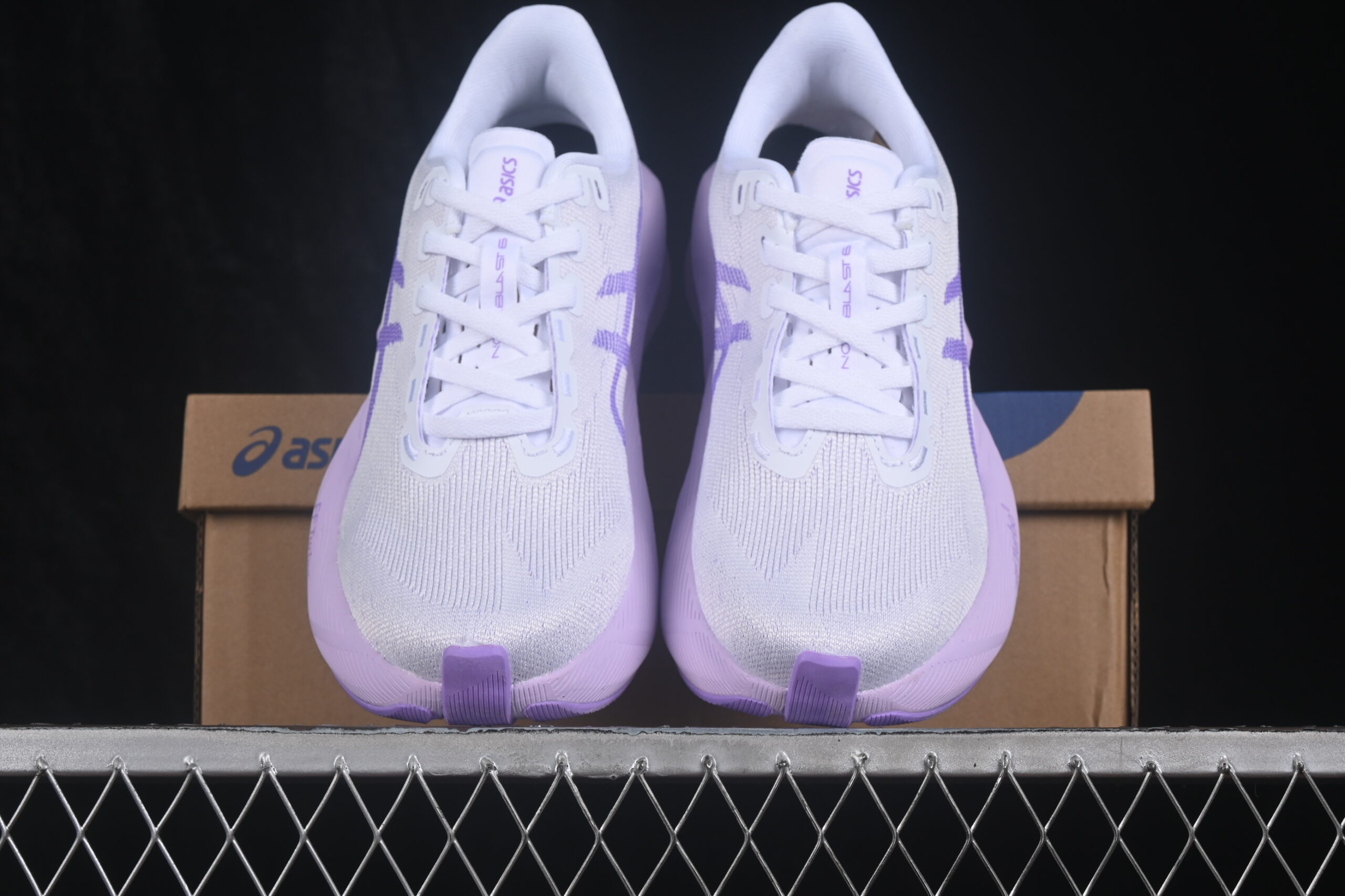 ASICS Novablast 6 White Purple — изображение 6