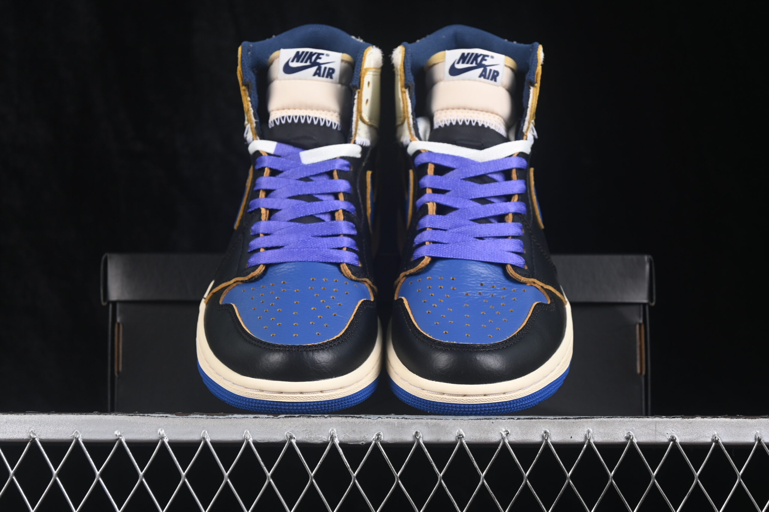 Fragment Design x Union LA x Air Jordan 1 Retro High OG Sport Royal — изображение 4