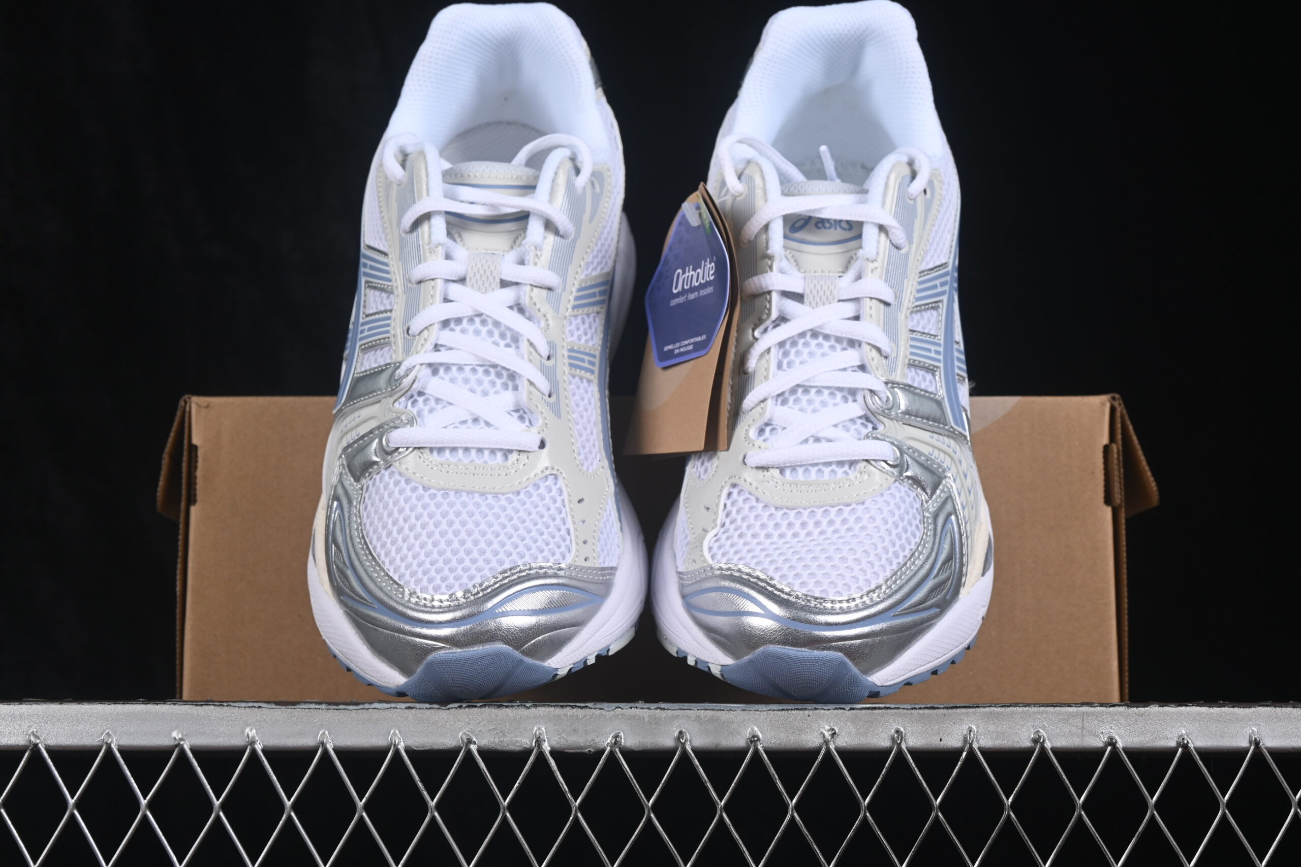 ASICS Gel Kayano 14 White Light Navy — изображение 5