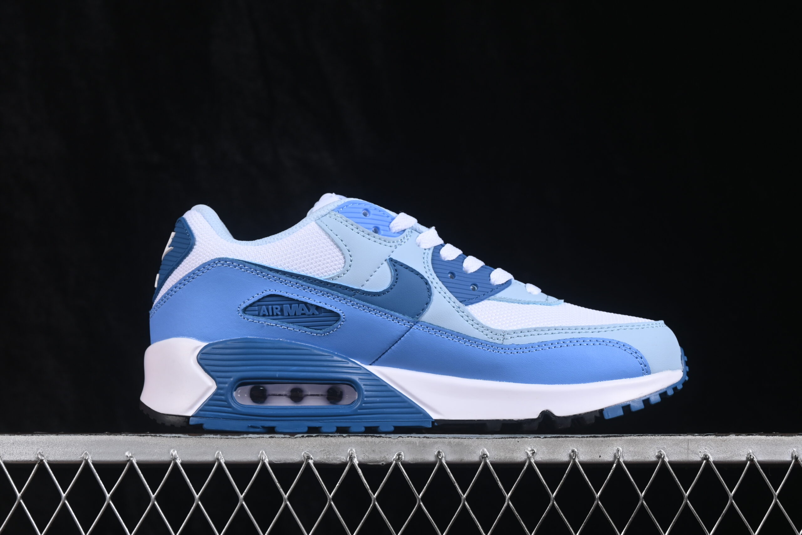 Nike Air Max 90 White Blue — изображение 2
