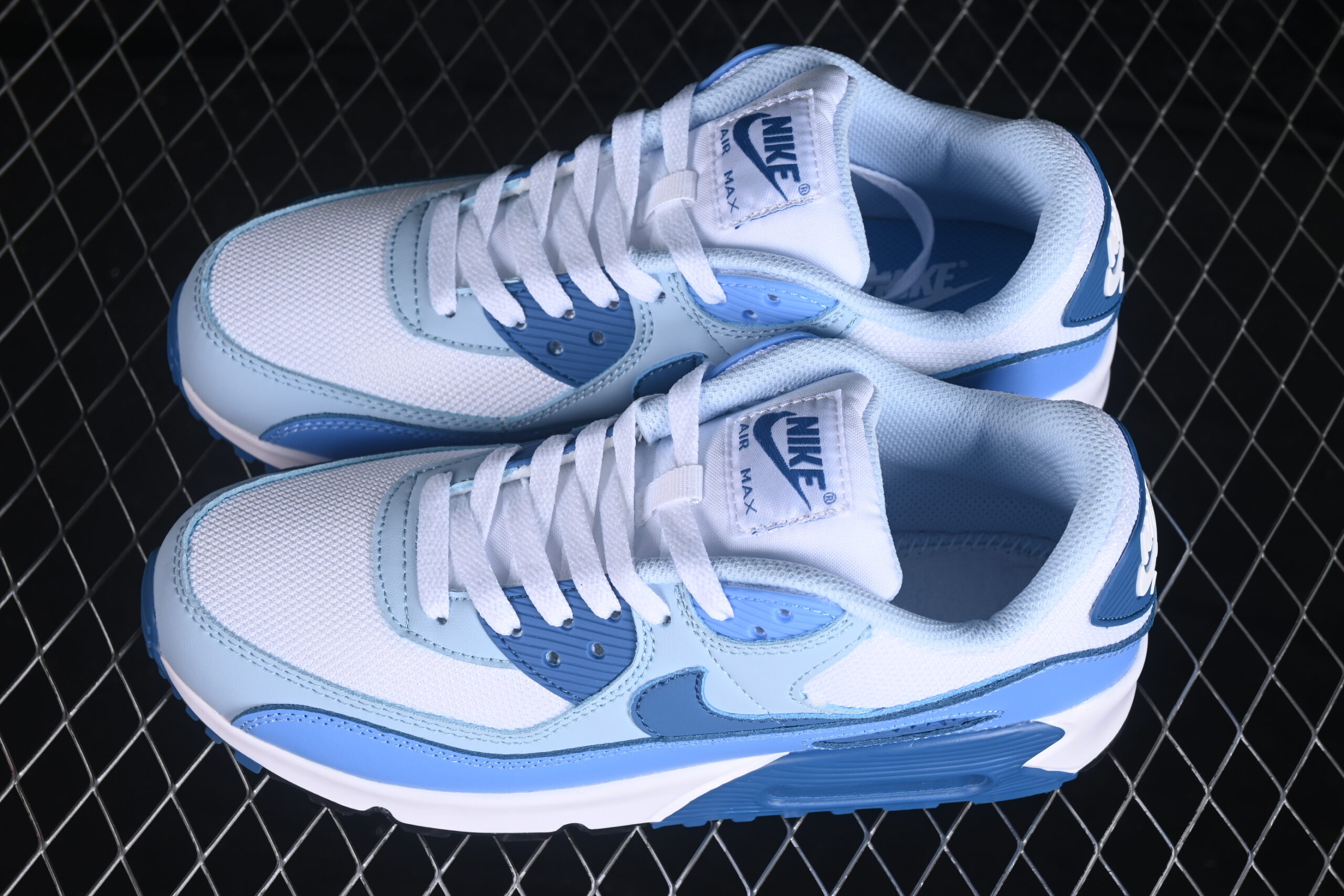 Nike Air Max 90 White Blue — изображение 6