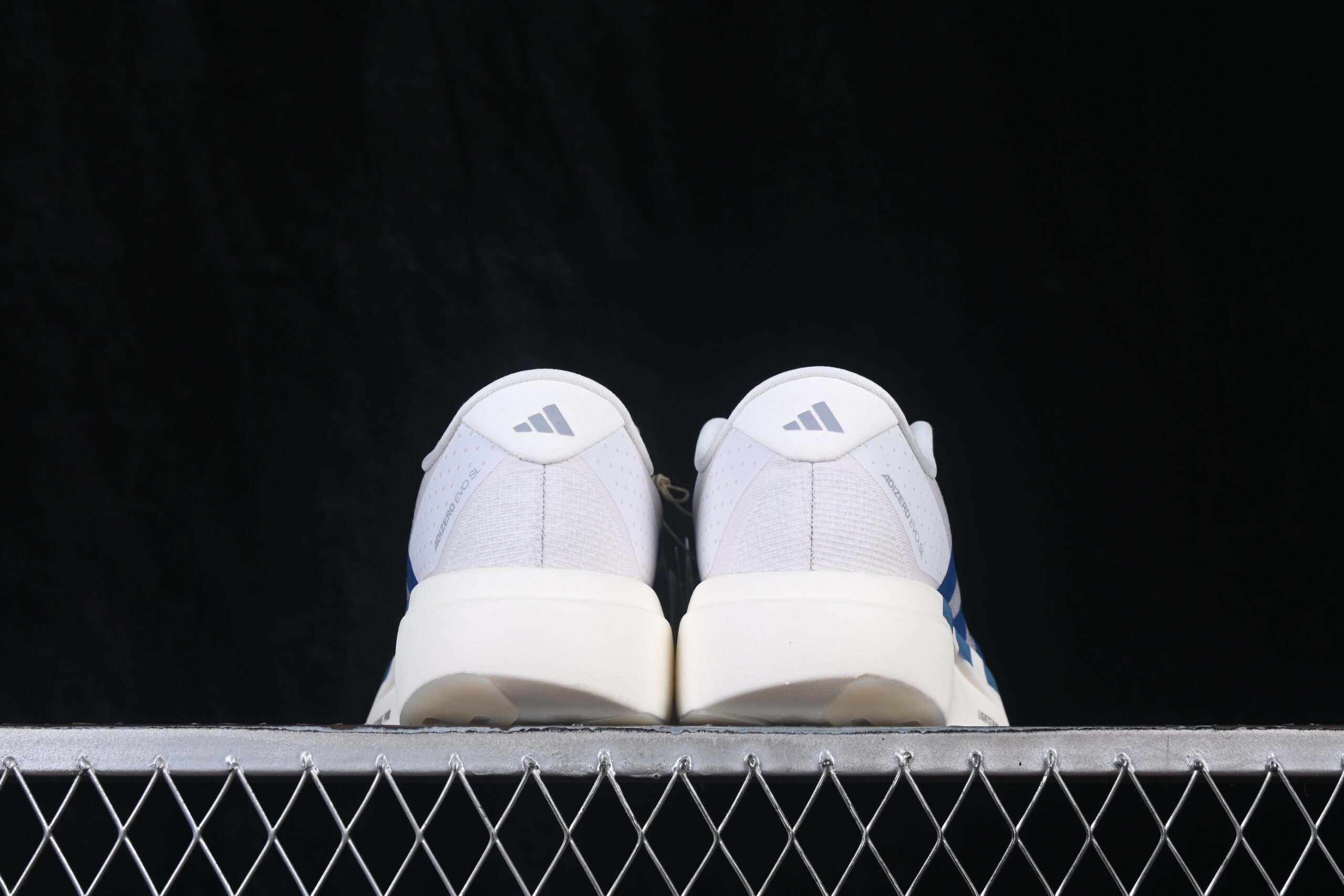 Adidas Adizero Evo SL Light Gray White — изображение 6