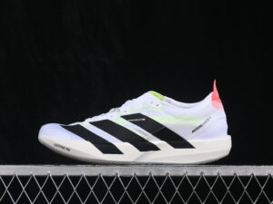 Adizero Adios 9 White Black Silver Metallic